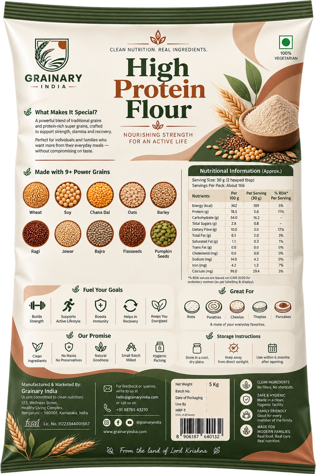 ⁠High Protein Flour