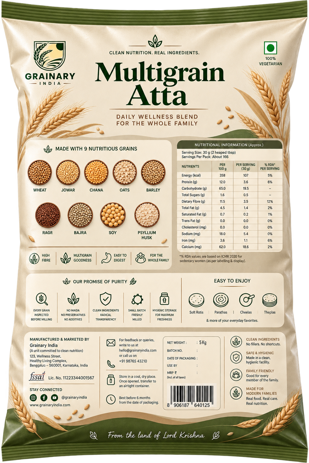 Multigrain Flour